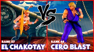 SFV CE Season 5  E Chakotay R Mika vs Cero Blast Ken [upl. by Nanyt25]