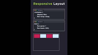 Layout Responsive con Flexbox en CSS 🔥🔥🔥🔥 [upl. by Htebazie]