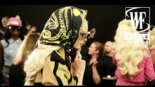 Moschino SpringSummer 2015 Milan Fashion Week [upl. by Reiter611]