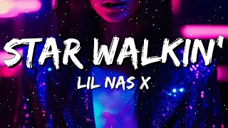 Lil Nas X  STAR WALKIN Lyrics [upl. by Topping163]