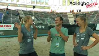 Kim Behrens amp Sandra Ittlinger spielen Finale Stimmen zum Spiel [upl. by Zerep]