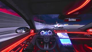 Brabus B50 Night Drive POV  Assetto Corsa [upl. by Ennire]