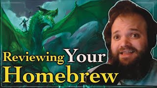 🔴Reviewing YOUR DampD Homebrew 🔴 Link to Submit in Description  Sept 22 [upl. by Severen]