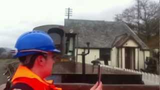 Ffestiniog Railway PWay Train from the Cob to Minffordd [upl. by Edmondo827]