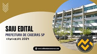 Apostila PREFEITURA DE CAIEIRAS SP 2024 Técnico de Enfermagem [upl. by Regni700]