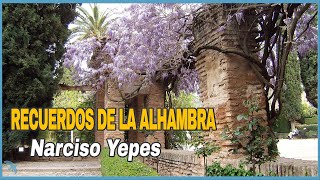 Narciso Yepes  Recuerdos de la Alhambra 알함브라 궁전의 추억 1955 [upl. by Kitty]