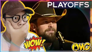 Jake Tankersley sings Cody Johnsons quotThe Painterquot to His Wife  Voice Playoffs  NBC Reaction [upl. by Mcferren]