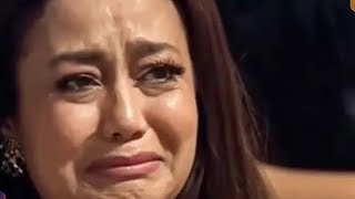 Neha Kakkar cried Santosh Anand se dekh kar  sorts set India  nehakakkar [upl. by Nema739]