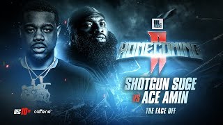 FACEOFF SHOTGUN SUGE VS ACE AMIN  URLTV [upl. by Palmore113]