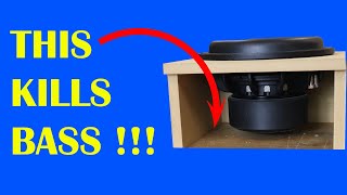 Bass in a small space Sealed subwoofer enclosure design PartsExpressOfficial [upl. by Wernsman907]