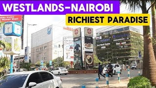 WALKING TOUR WESTLANDS NAIROBI WHERE SUPER RICH HIND [upl. by Nwahsed721]