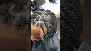 Dreadlocks retwist 💈book in trending hair dreadslocks viralvideo shorts trendingshorts short [upl. by Esiahc]