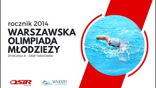 Warszawska Olimpiada Młodzieży – rocznik 2014  I BLOK [upl. by Froma647]