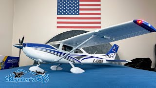 Brand New  FMS Cessna 182 Skylane 1500mm RC Plane Unboxing amp Review [upl. by Daryle]