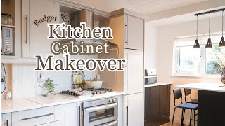 Transform Your Kitchen on a Dime DIY Shaker Style Cabinet Door Makeover [upl. by Nerro]