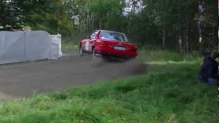 NISSE SCHÖN MERCEDES 350 SLC RALLYCAR SIDEWAYS [upl. by Ailime]