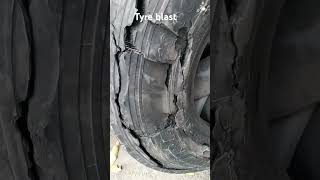 Full tyre blast hogaya automobile tyre tires trending shorts [upl. by Benjamin528]