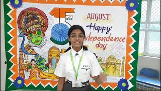 Watch Jhanvi More’s heartfelt recitation of a beautiful poem celebrating Independence Day [upl. by Nortad]