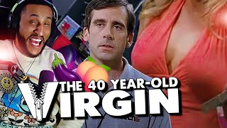 THE 40 YEAR OLD VIRGIN  Hilarious Movie Reaction First Time Watching [upl. by Acinomaj]