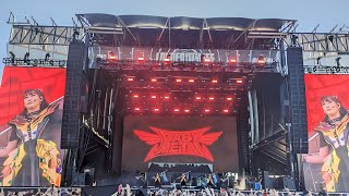 BABYMETAL Death live at Louder Than Life Festival 2023 [upl. by Naehgem]