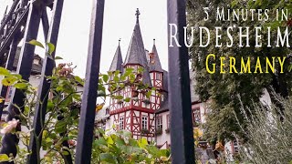 5 Minutes in Rudesheim Germany [upl. by Cash]