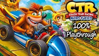 Crash Team Racing NitroFueled  Full Game 101  Bonus Tracks [upl. by Htyderem]