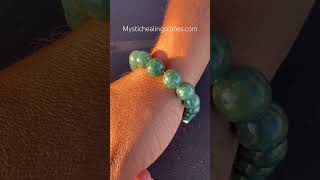 Princessa jade  wwwmystichealingstonescomshopallpguatemalanprincessajadebeadbracelet [upl. by Ezra]