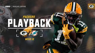 Mini Movie The Packers feast on the Dolphins on Thanksgiving [upl. by Neffets]