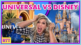 Disney World vs Universal Fans Come UNHINGED [upl. by Garratt]