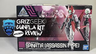 30MM EXME7a Spinatia Assassin Type Unboxing Review [upl. by Talbot]