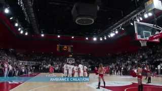 World premiere in Ekinox Arena for ArenaVision LED [upl. by Aretahs]