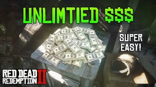 UNLIMITED MONEY GLITCH ON RED DEAD REDEMPTION 2 FOR EVERYONE [upl. by Georgeta]