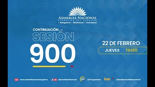 Sesión 890 del Pleno de la Asamblea Nacional del Ecuador [upl. by Sirkin]