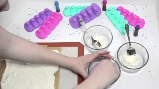 Easter Peeps SMores Crack Bark Recipe Tutorial [upl. by Nylave]