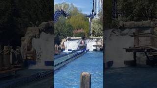 🎢💦Unbelievable Poseidon Water Roller Coaster at Europa Park short [upl. by Ajnat]