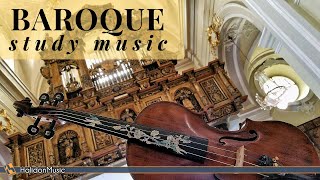 Baroque Music for Studying amp Brain Power [upl. by Netsirt]