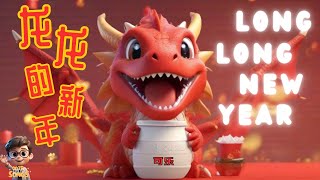 2024 CNY Song  🐲龍龍的新年 LONG LONG NEW YEAR🐉🔥 AI Music Video  OOTD KIDS SONGS 新年歌2024 [upl. by Lieno]