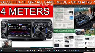 YAESU FTX1F  LATEST NEWS  2025 Release [upl. by Towny]