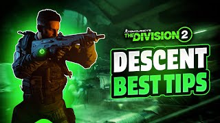 5 MUST KNOW TIPS For The Descent Game Mode  The Division 2 [upl. by Mano]