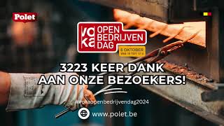 Polet Quality Products aftermovie Voka Open Bedrijvendag 2024 [upl. by Acsecnarf327]