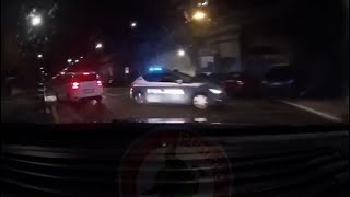 🚓 FOLLE inseguimento a Milano contromano a 150 kmh [upl. by Napoleon]