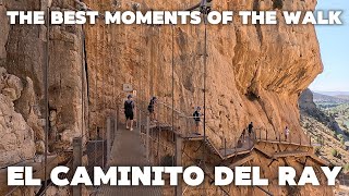 El Caminito del Rey El Chorro  Dangerous Hiking Trail  Malaga Spain Adventure Walking Trek Tour 4k [upl. by Koppel]