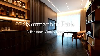 3Bedroom Condo Home Tour  Normanton Park  Interior Design in Singapore [upl. by Cyprus]