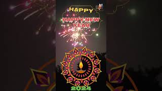 happy new year whatsapp status 2024  New year statusviralvideo trending newyear2024 [upl. by Lia193]