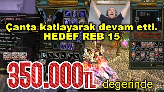 Fenomencar  Zeroda 350000 ₺ maliyet ile Upgrade yapıyorlar HEDEF REB 15Knight Online [upl. by Esinart109]