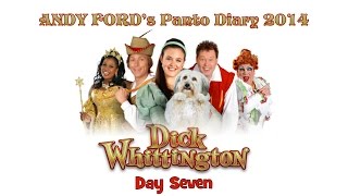 Andy Fords Panto Diary 2014 Day 7 with X Factor and West End Star Brenda Edwards [upl. by Retsbew]