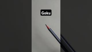 Drawing Goku mui form from dragon ball super goku anime [upl. by Vidda]