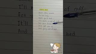 Death Bed 🌼  Song by Powfu songlyrics [upl. by Belicia]