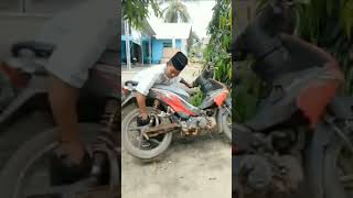 Motor antik ‼️motovlog motor motorcycle motorunik [upl. by Ahsimik]