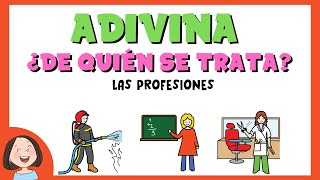 Adivina de quién se trata Las profesiones I [upl. by Orlan957]